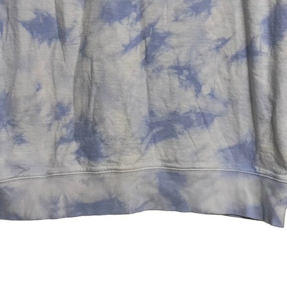 Athleta Sundown Tie Dye Light Purple Pullover Sweatshirt Women's S - Picture 2 of 7